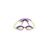Plavecké okuliare ARENA unisex airspeed Mirror Racing goggles Aqua-plum (Farba Farebné)