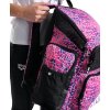 Športový batoh ARENA one go travel backpack allover 45l snakeskin (Farba Ružové)
