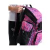 Športový batoh ARENA one go travel backpack allover 45l snakeskin (Farba Ružové)