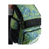 Športový batoh ARENA one go travel backpack allover 45l snakeskin (Farba Zelená)
