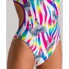 ARENA w crazy zebras lace back o. p. (Veľkosť Dámska veľkosť plaviek: D 32)