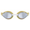 Plavecké okuliare ARENA airspeed Mirror Racing goggles Silver-Gold (Farba Žltá)