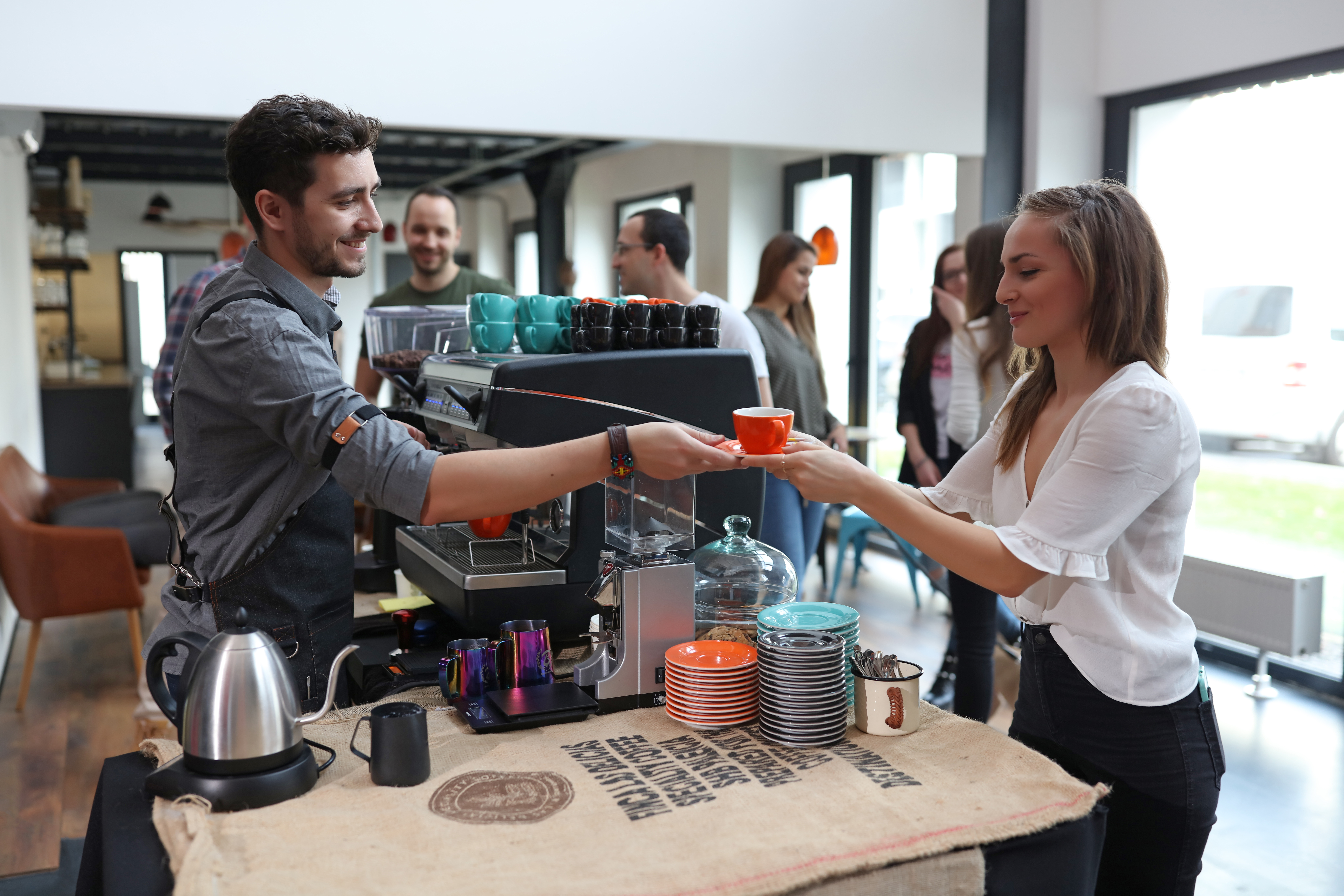 Coffee catering event