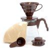 Hario sada Pour Over Kit V60-02 hnedá