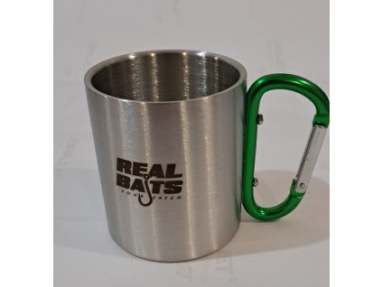 Hrnček Real Baits s dvojitou stenou nerez