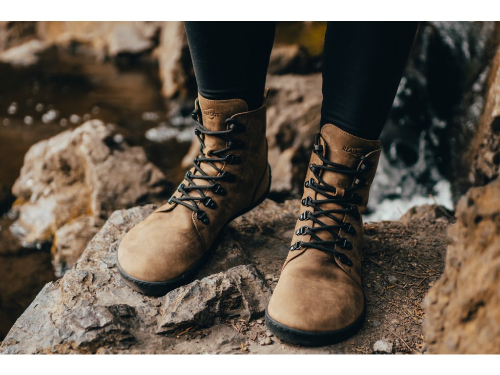 Farmer Winter Light Brown - Realfoot Shoes