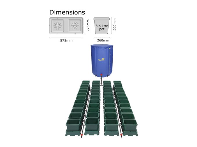 AutoPot - Easy2Grow 48Pot s Flexitank 400L