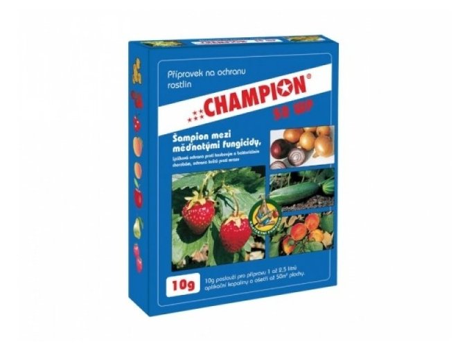 AGRO - Champion 50 WP 10g - ochrana proti plísni