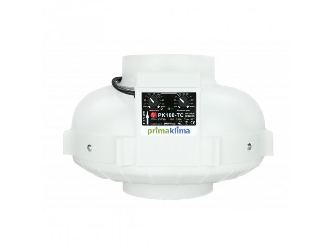 PRIMAKLIMA Ventilátor PRIMA KLIMA 160-TC - 800m3/h - Ø160mm - regulátor + termostat