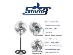 STURM - 3v1 45cm