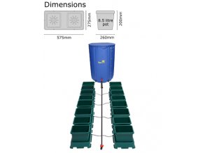 AutoPot - Easy2Grow 16Pot s Flexitank 225L