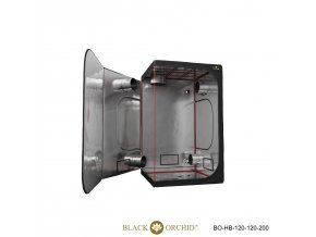 Black Orchid - Hydro-box 120x120x200cm Tent