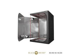 Black Orchid - Hydro-box 140x140x200cm Tent