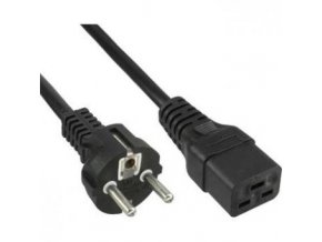 Kabel 2m s el. zástrčkou IEC konektorem (samec)