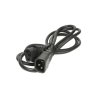 Kabel 4m s IEC samec - IEC samice prodlužovací
