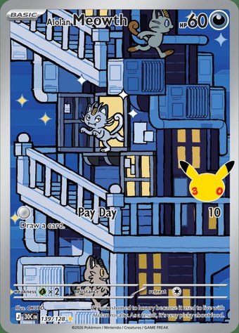Meowth 139/128 — zvětšit