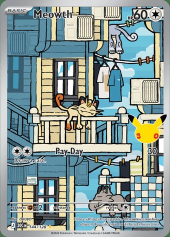 Meowth 144/128 — zvětšit