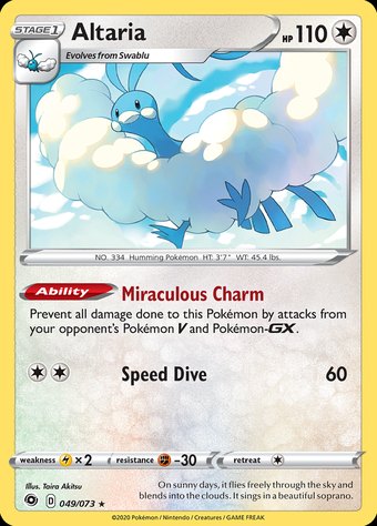 Altaria 049/073 (Rare Holo)