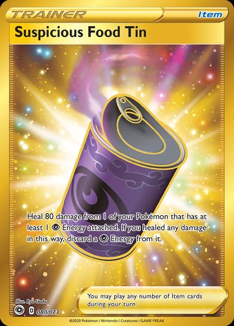Suspicious Food Tin 080/073 (Rare Secret)