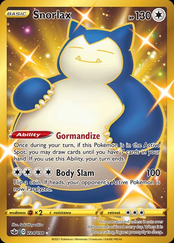 Snorlax 224/198 (Rare Secret)