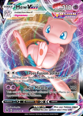 Mew VMAX 114/264 (Rare Holo VMAX)