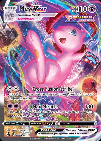 Mew VMAX 269/264 (Rare Rainbow)