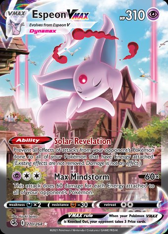 Espeon VMAX 270/264 (Rare Rainbow)