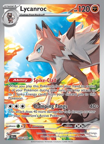 Lycanroc 166/159 (Illustration Rare)