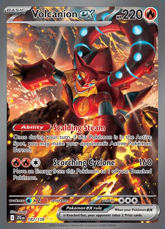 Volcanion ex 182/159 (Special Illustration Rare)