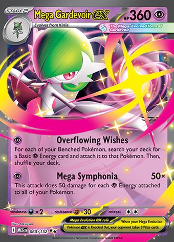 Mega Gardevoir ex 060/132 (Double Rare)
