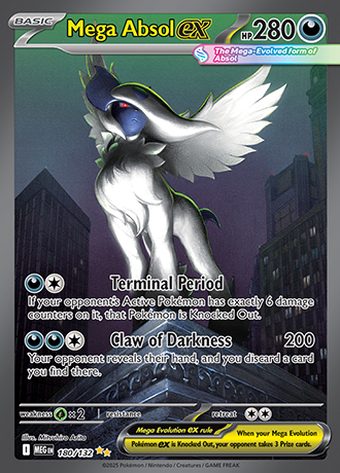 Mega Absol ex 180/132 (Special Illustration Rare)