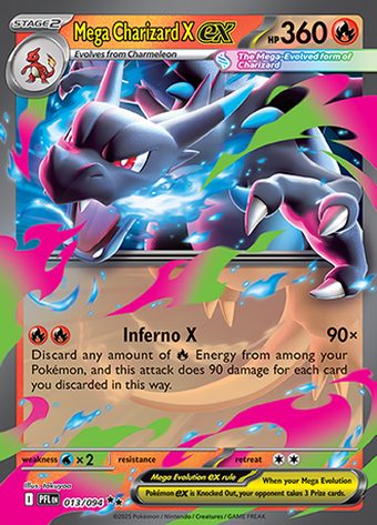 Mega Charizard X ex 013/094 (Double Rare)