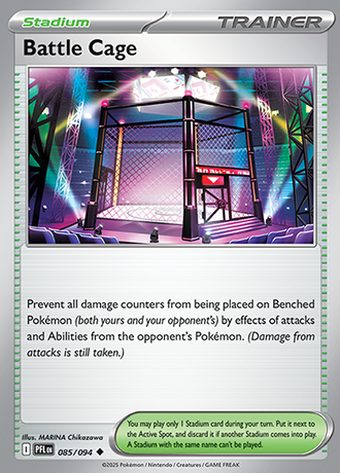 Battle Cage 085/094 (Uncommon)