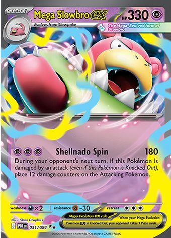 Mega Slowbro ex 031/084 (Double Rare)
