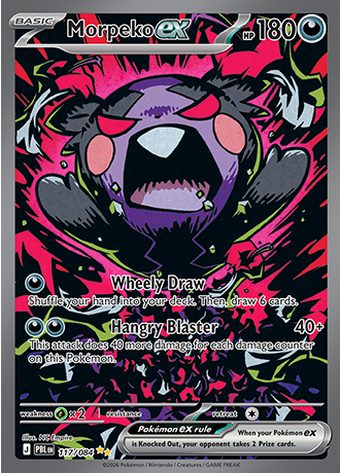 Morpeko ex 117/084 (Special Illustration Rare)