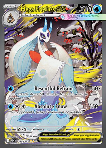 Mega Froslass ex 275/217 (Special Illustration Rare)