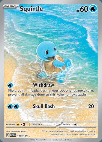 Squirtle 170/165 (Illustration Rare)