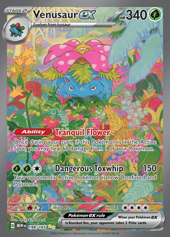 Venusaur ex 198/165 (Special Illustration Rare)