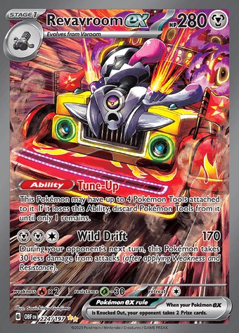 Revavroom ex 224/197 (Special Illustration Rare)