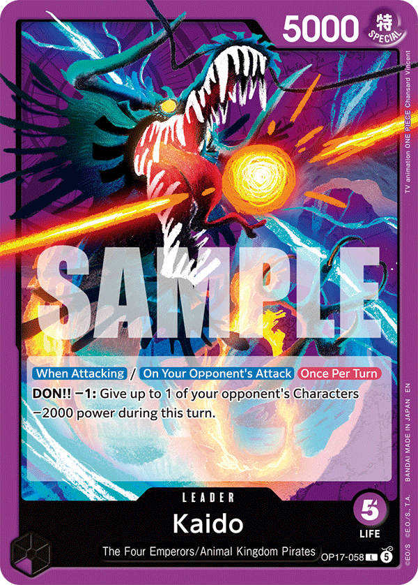 Kaido OP17-058 – One Piece Card Game