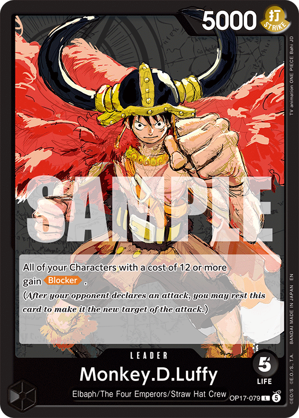 Monkey.D.Luffy OP17-079 – One Piece Card Game