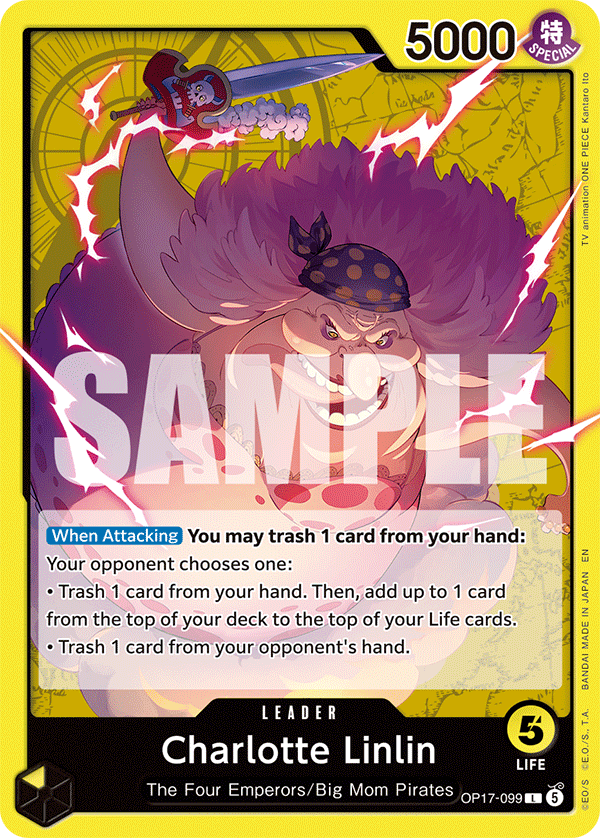 Charlotte Linlin OP17-099 – One Piece Card Game