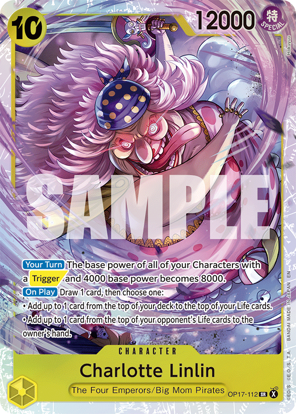 Charlotte Linlin OP17-112 – One Piece Card Game
