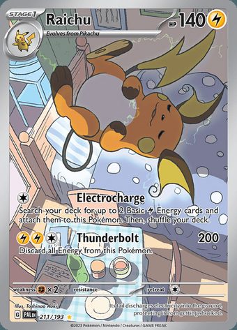 Raichu 211/193 (Illustration Rare)