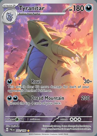 Tyranitar 222/193 (Illustration Rare)
