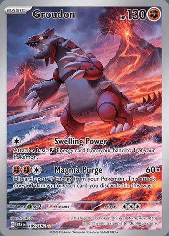 Groudon 199/182 (Illustration Rare)