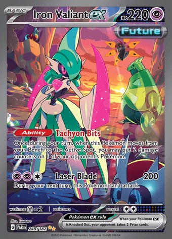 Iron Valiant ex 249/182 (Special Illustration Rare)