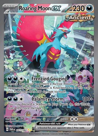 Roaring Moon ex 251/182 (Special Illustration Rare)