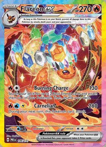 Flareon ex 146/131 (Special Illustration Rare)