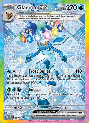 Glaceon ex 150/131 (Special Illustration Rare)